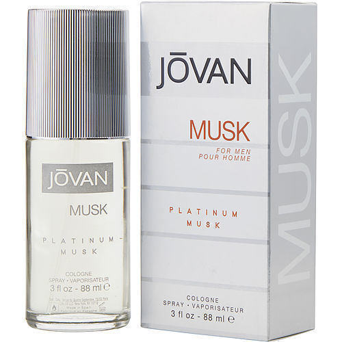 Jovan Platinum Musk 3.0oz Men EDC Spray