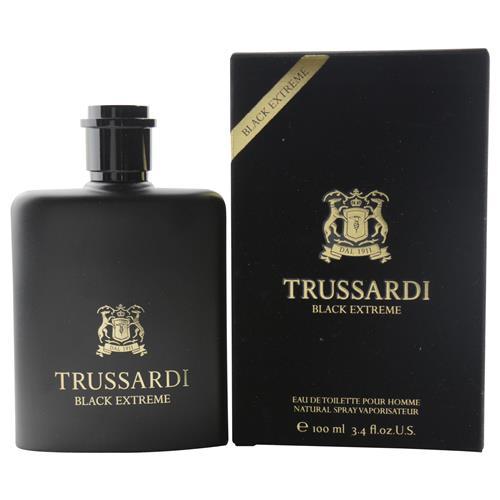 Trussardi Black Extreme 3.4oz Men EDT Spray