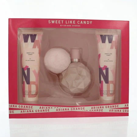 Ariana Grande Sweet Like Candy 3-Piece Set 3.4oz Women EDP Spray