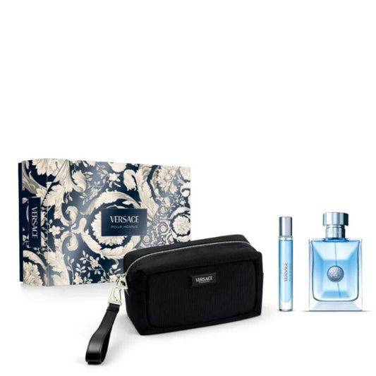 Versace Homme 3-Piece Set 3.4oz Men EDT Spray