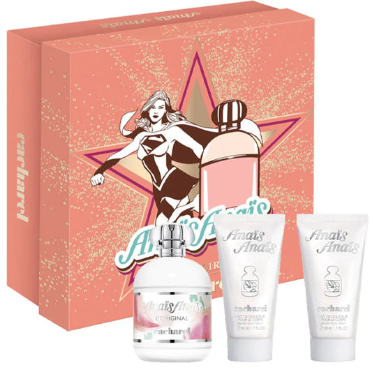 Cacharel Anais Anais 3-Piece Set 3.4oz Women EDT Spray