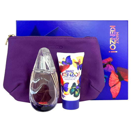 Kenzo Madly 3-Piece Set 1.7oz Women EDP Spray