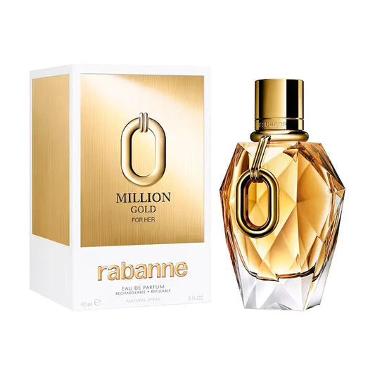 Million Gold By Paco Rabanne For Women 3.0oz EDP Spray