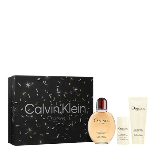 Obsession By Calvin Klein For Men 3Pcs Set EDT Spray