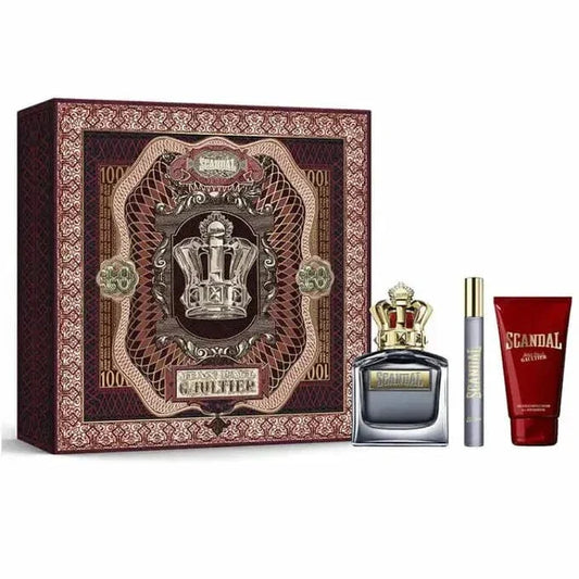 Scandal Pour Homme By Jean Paul Gaultier For Men 3Pcs Set EDT Spray