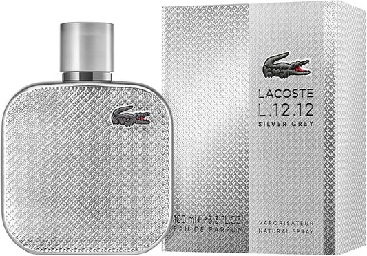 Silver Grey By Lacoste For Men 3.3oz EDP Spray