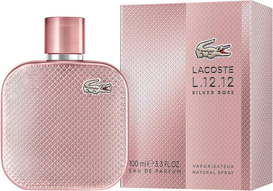 Silver Rose By Lacoste For Women 3.3oz EDP Spray