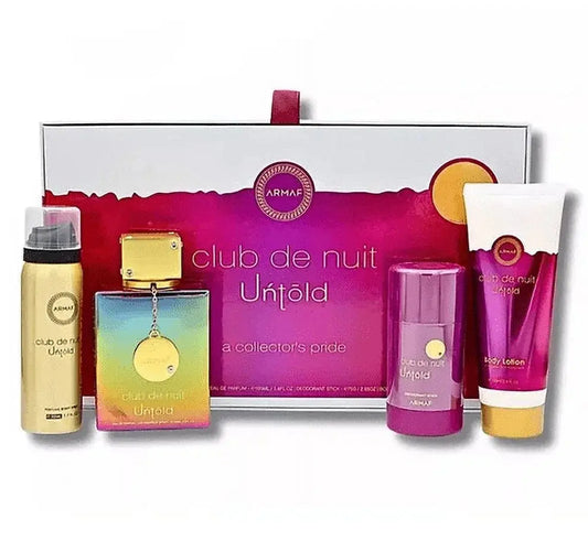 Untold Set 4p By Club De Nuit For Unisex 3.6oz EDP Spray