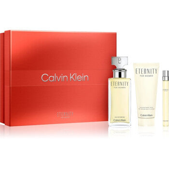 Calvin Klein Eternity 3-Piece Set 3.3oz Women EDP Spray
