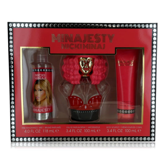 Nicki Minaj Minajesty 3-Piece Set 3.4oz Women EDP Spray