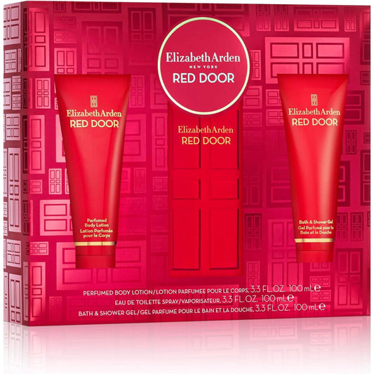 Elizabeth Arden Red Door 3-Piece Set 3.3oz Women EDT Spray