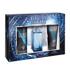 Guess Night 3-Piece Set 3.4oz Men EDT Spray