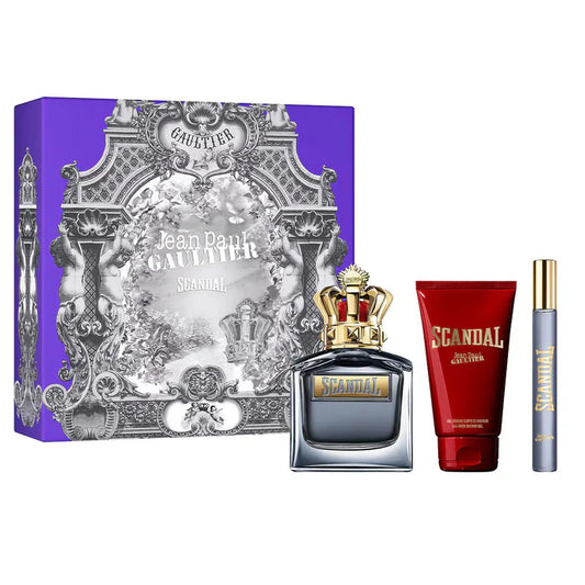 Jean Paul Gaultier Scandal 3-Piece Set 3.4oz Men EDT Spray