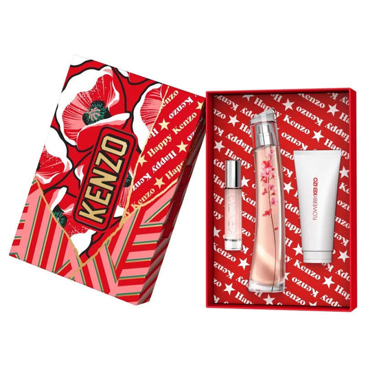 Kenzo Flower Sakura 3-Piece Set 2.5oz Women EDP Spray