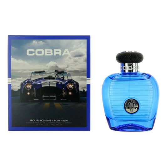 Shelby Cobra Blue 3.4oz Men EDT Spray