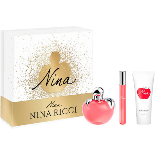 Nina Ricci Nina 3-Piece Set 2.7oz Women EDT Spray
