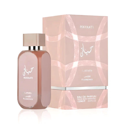 Lattafa Hayaati Florence 3.4oz Women EDP Spray