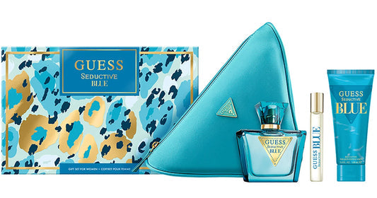 Guess Seductive Blue 4-Piece Set 2.5oz Women EDT